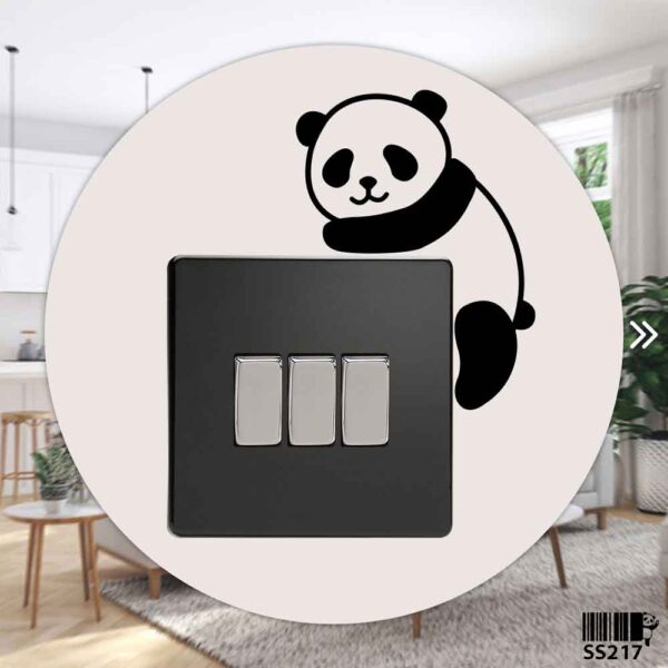 DDecorator Climbing Panda Wall Stickers & Decals Home Decor Wall Decor Removable Vinyl Wall Sticker - SS217