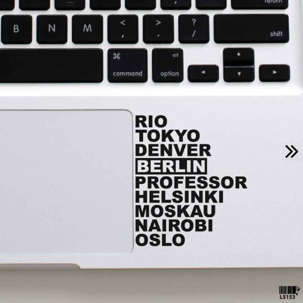 DDecorator BERLIN - Money Heist Laptop Sticker Laptop Skin And Laptop Vinyl Removable Vinyl Stickers For All Kind Of Laptop - LS153