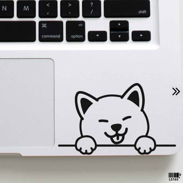 DDecorator Cute Angry Cat Laptop Sticker Laptop Skin And Laptop Vinyl Removable Vinyl Stickers For All Kind Of Laptop - LS165