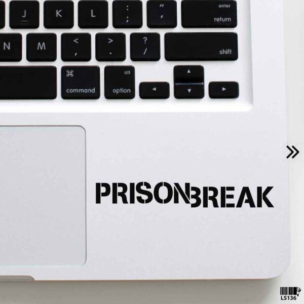 DDecorator Prison Break - Logo Laptop Sticker Laptop Skin And Laptop Vinyl Removable Vinyl Stickers For All Kind Of Laptop - LS136