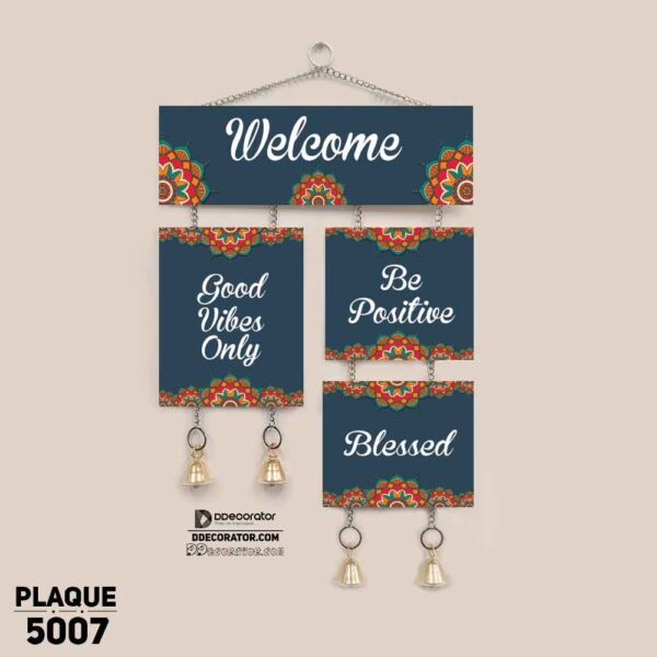 DDecorator Welcome Home Wall Hanging Wall Plaque Home Decoration Wall Decoration For Wall And Door - PLAQUE5007