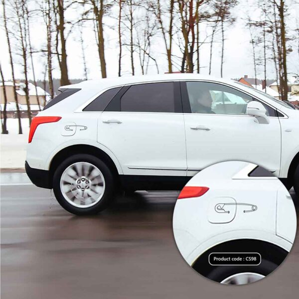 DDecorator Safety Pin Car Styling Vinyl Decals Car Decoration Accessories Bumper Car Sticker for Car - CS98