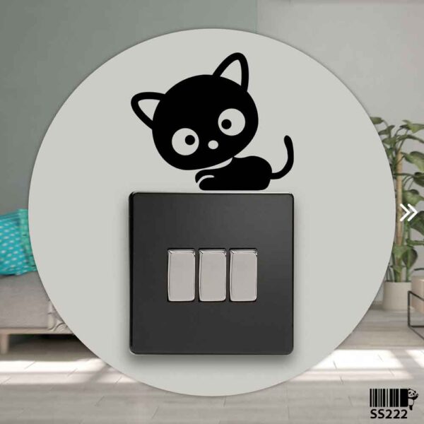 DDecorator Cute Baby Cat Wall Stickers & Decals Home Decor Wall Decor Removable Vinyl Wall Sticker - SS222