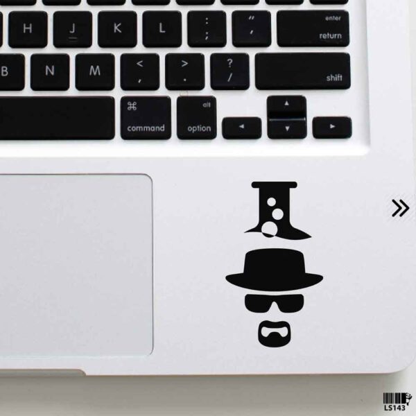 DDecorator Heisenberg Iconic Hat - Breaking Bad Laptop Sticker Laptop Skin And Laptop Vinyl Removable Vinyl Stickers For All Kind Of Laptop - LS143