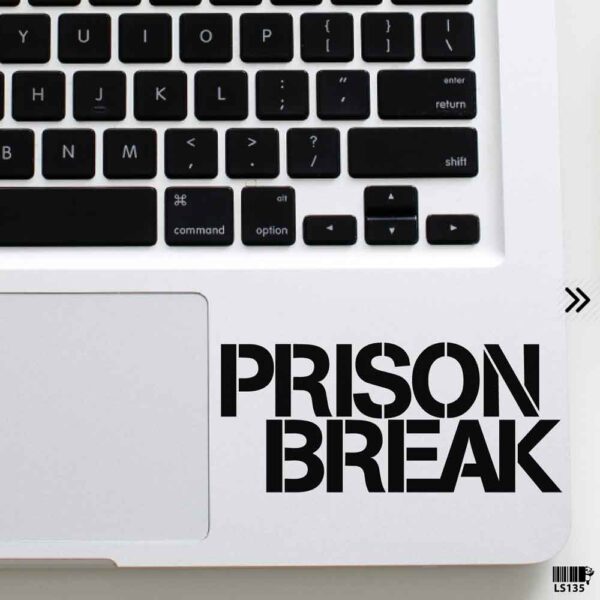 DDecorator Icon - Prison Break TV Series Laptop Sticker Laptop Skin And Laptop Vinyl Removable Vinyl Stickers For All Kind Of Laptop - LS135