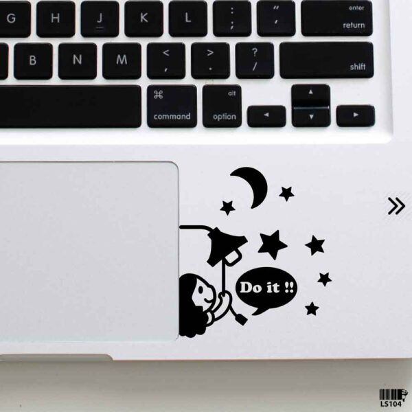 DDecorator Do It (Right) Laptop Sticker Laptop Skin And Laptop Vinyl Removable Vinyl Stickers For All Kind Of Laptop - LS104