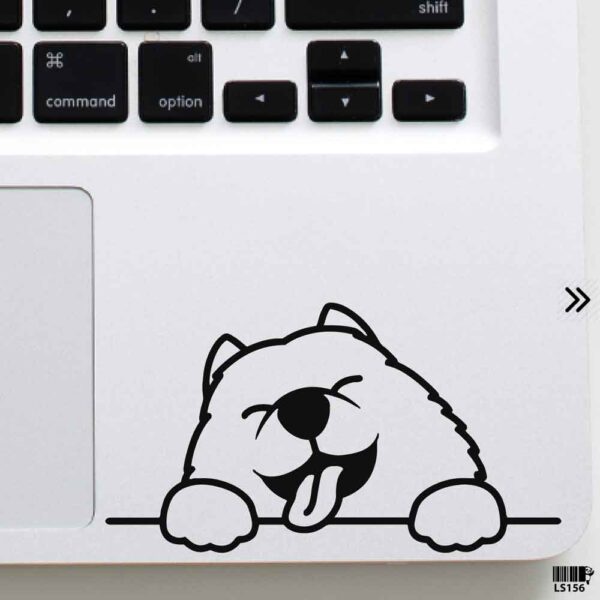 DDecorator Polar Bear Smiling Laptop Sticker Laptop Skin And Laptop Vinyl Removable Vinyl Stickers For All Kind Of Laptop - LS156