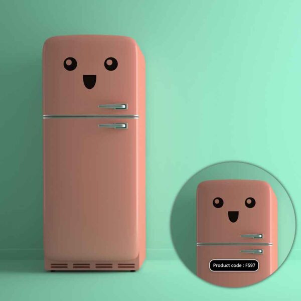 DDecorator Innocent Face Vinyl Decals High Quality Removable Fridge Sticker - FS97