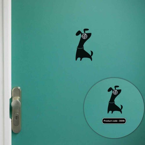 DDecorator Cartoon Excite Dog Wall Stickers & Decals Home Decor Wall Decor Removable Vinyl Wall Sticker - DE98