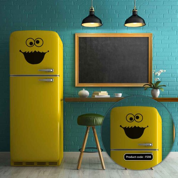 DDecorator Happy Fridge Vinyl Decals High Quality Removable Fridge Sticker - FS98