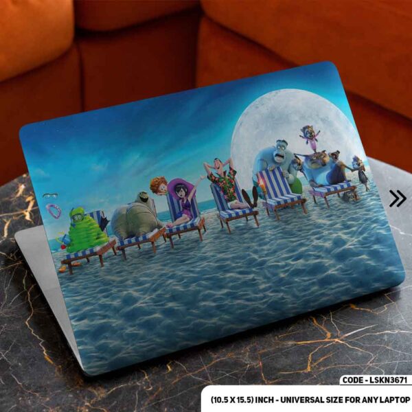 Anime Character Illustration Matte Finished Removable Waterproof Laptop Sticker & Laptop Skin (Including FREE Accessories) - LSKN3671 - DDecorator