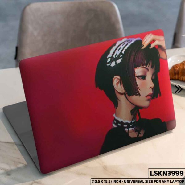 Fantacy Art Digital Illustration Matte Finished Removable Waterproof Laptop Sticker & Laptop Skin (Including FREE Accessories) - LSKN3999 - DDecorator