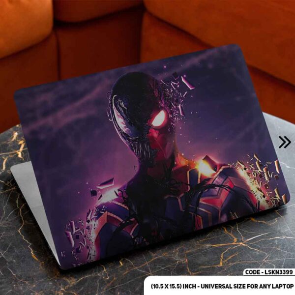 Digital Fantacy Spiderman Digital Art Illustration Matte Finished Removable Waterproof Laptop Sticker & Laptop Skin (Including FREE Accessories) - LSKN3399 - DDecorator