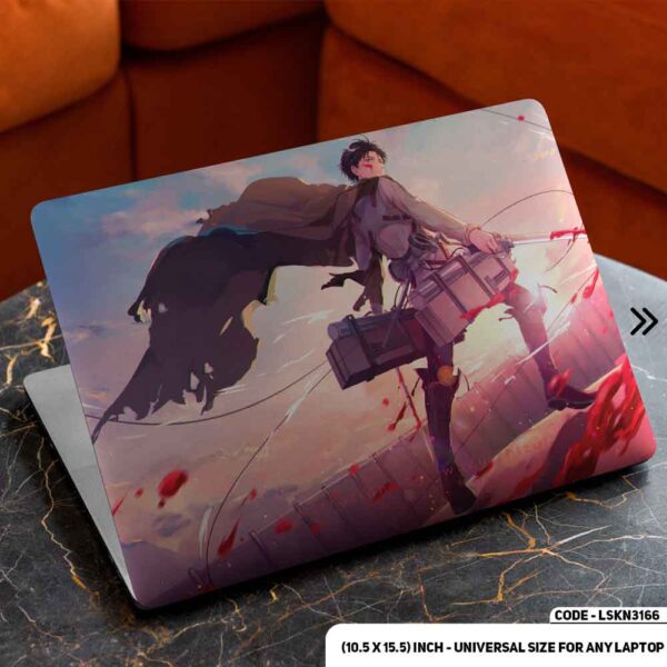 Digital Fantacy Anime Cartoon Art Illustration Matte Finished Removable Waterproof Laptop Sticker & Laptop Skin (Including FREE Accessories) - LSKN3166 - DDecorator