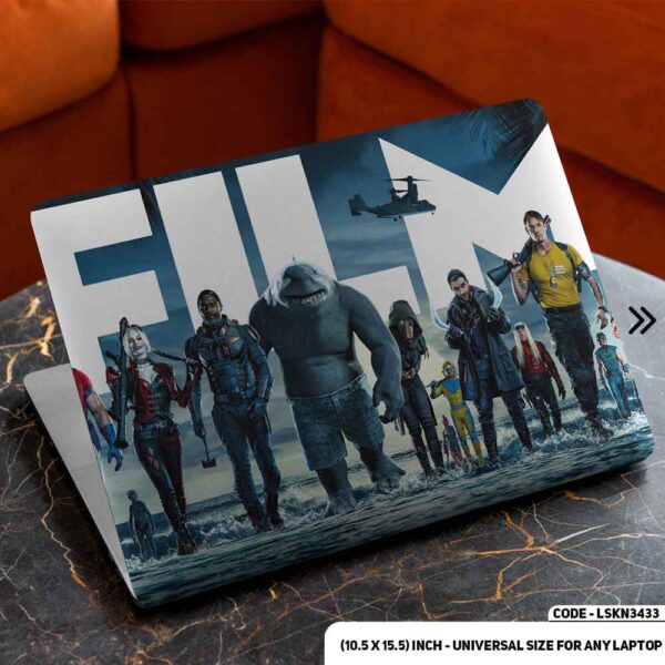 Digital Character Matte Finished Removable Waterproof Laptop Sticker & Laptop Skin (Including FREE Accessories) - LSKN3433 - DDecorator