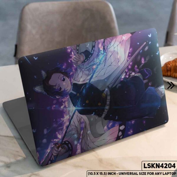 Anime Character Digital Art Matte Finished Removable Waterproof Laptop Sticker & Laptop Skin (Including FREE Accessories) - LSKN4204 - DDecorator