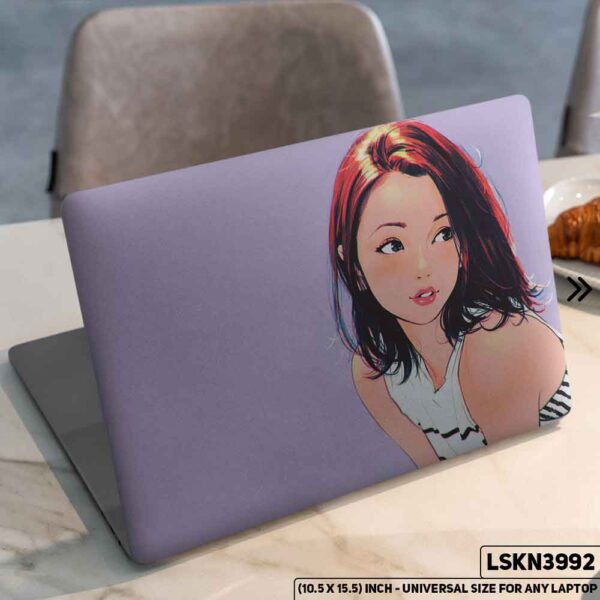 Fantacy Art Digital Illustration Matte Finished Removable Waterproof Laptop Sticker & Laptop Skin (Including FREE Accessories) - LSKN3992 - DDecorator