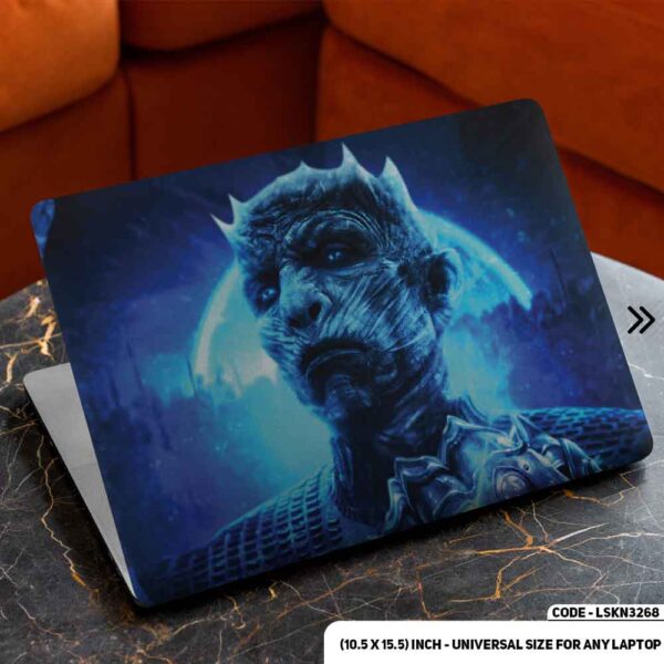 GOT Ice Man Matte Finished Removable Waterproof Laptop Sticker & Laptop Skin (Including FREE Accessories) - LSKN3268 - DDecorator