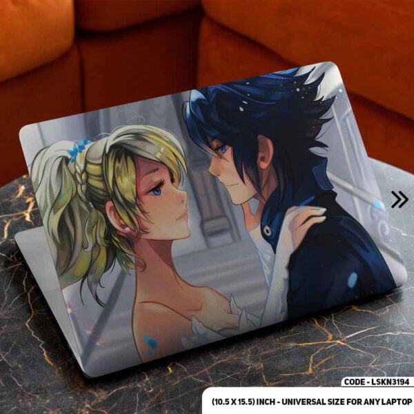 Digital Fantacy Anime Cartoon Art Illustration Matte Finished Removable Waterproof Laptop Sticker & Laptop Skin (Including FREE Accessories) - LSKN3194 - DDecorator