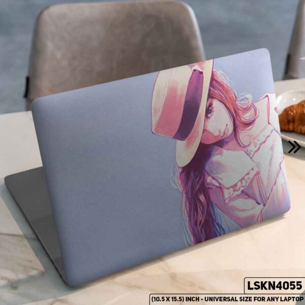 Fantacy Art Digital Illustration Matte Finished Removable Waterproof Laptop Sticker & Laptop Skin (Including FREE Accessories) - LSKN4055 - DDecorator
