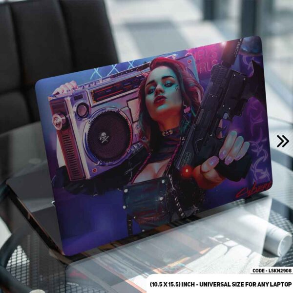 Digital Fantacy Art Illustration Matte Finished Removable Waterproof Laptop Sticker & Laptop Skin (Including FREE Accessories) - LSKN2908 - DDecorator