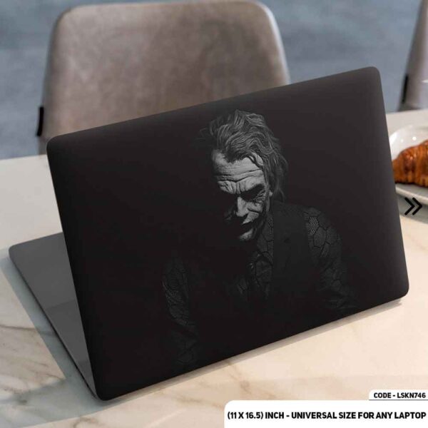 JOKER Matte Finished Removable Waterproof Laptop Sticker & Laptop Skin (Including FREE Accessories) - LSKN746 - DDecorator