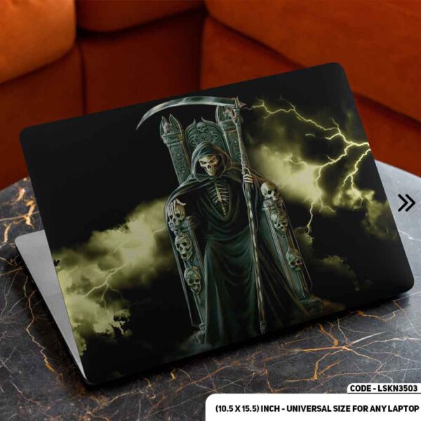 Digital Character Illustration Matte Finished Removable Waterproof Laptop Sticker & Laptop Skin (Including FREE Accessories) - LSKN3503 - DDecorator