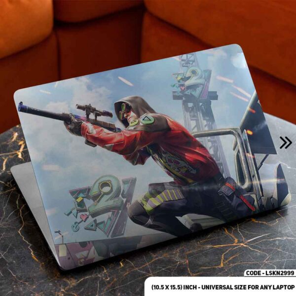 Digital Digital Character Art Illustration Matte Finished Removable Waterproof Laptop Sticker & Laptop Skin (Including FREE Accessories) - LSKN2999 - DDecorator