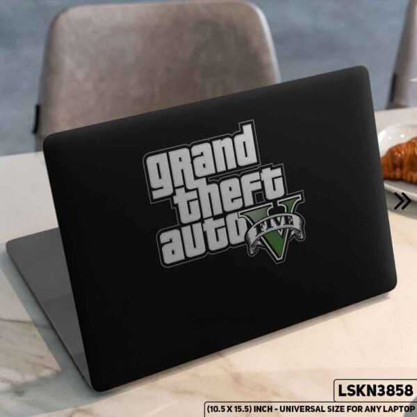 Digital Character Illustration Matte Finished Removable Waterproof Laptop Sticker & Laptop Skin (Including FREE Accessories) - LSKN3858 - DDecorator