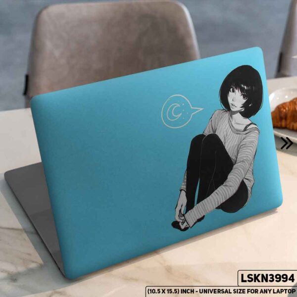 Fantacy Art Digital Illustration Matte Finished Removable Waterproof Laptop Sticker & Laptop Skin (Including FREE Accessories) - LSKN3994 - DDecorator