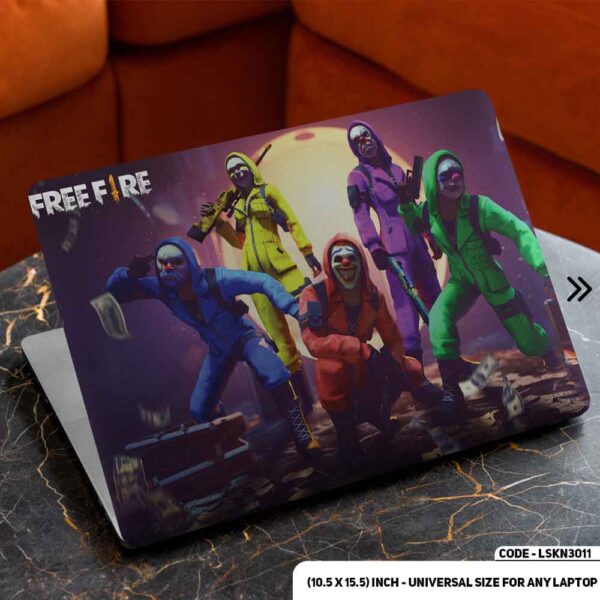 Digital Themed Matte Finished Removable Waterproof Laptop Sticker & Laptop Skin (Including FREE Accessories) - LSKN3011 - DDecorator