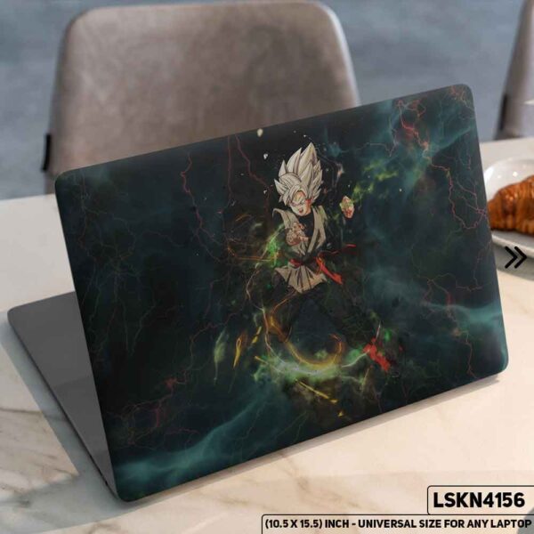 Dragon Ball Z Z Warriors Goku Matte Finished Removable Waterproof Laptop Sticker & Laptop Skin (Including FREE Accessories) - LSKN4156 - DDecorator