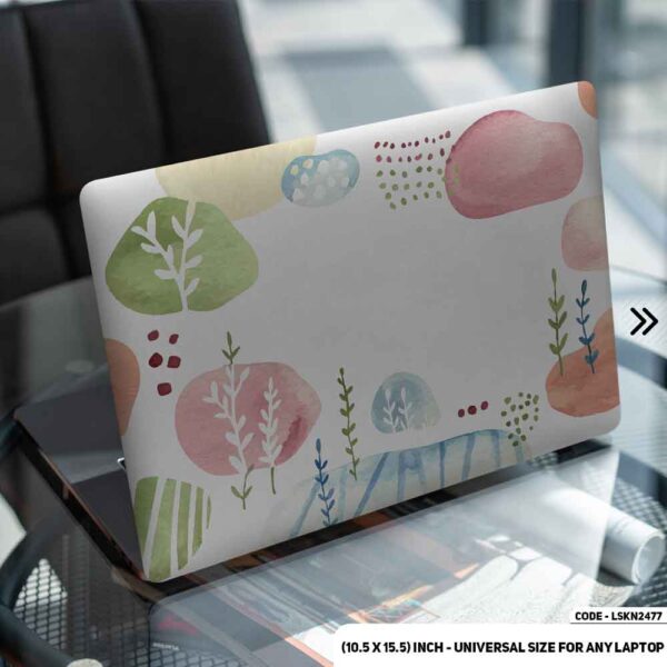 Seamless Pattern Matte Finished Removable Waterproof Laptop Sticker & Laptop Skin (Including FREE Accessories) - LSKN2477 - DDecorator