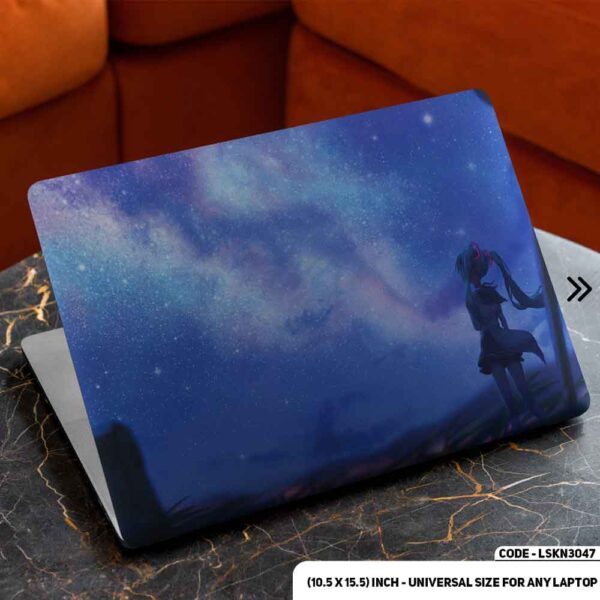 Digital Fantacy Cartoon Art Illustration Matte Finished Removable Waterproof Laptop Sticker & Laptop Skin (Including FREE Accessories) - LSKN3047 - DDecorator