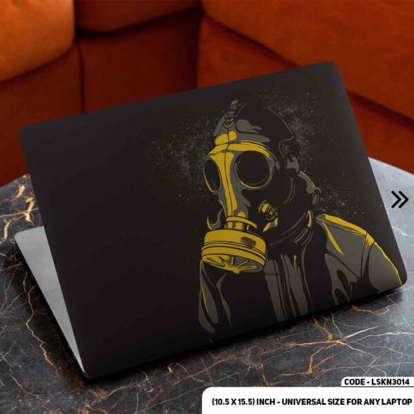Spooky Face Matte Finished Removable Waterproof Laptop Sticker & Laptop Skin (Including FREE Accessories) - LSKN3014 - DDecorator