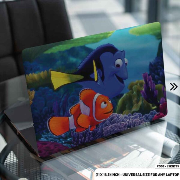 Finding Nemo Matte Finished Removable Waterproof Laptop Sticker & Laptop Skin (Including FREE Accessories) - LSKN795 - DDecorator