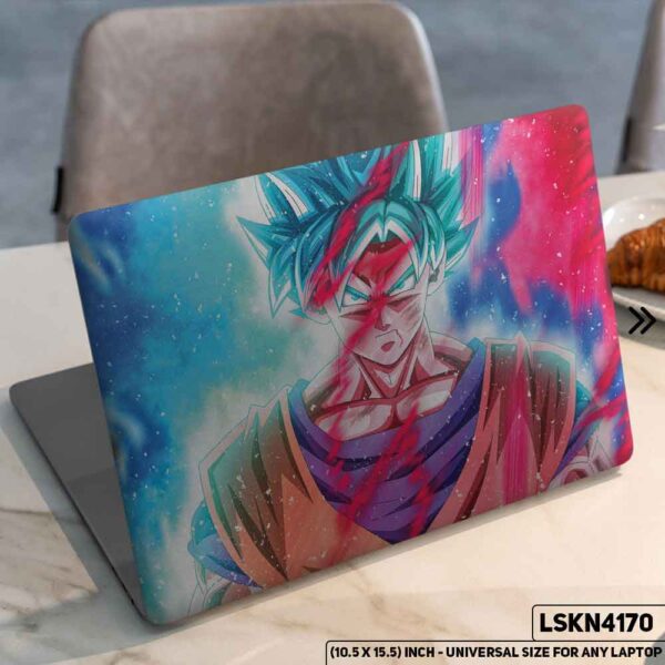 Dragon Ball Z Z Warriors Goku Matte Finished Removable Waterproof Laptop Sticker & Laptop Skin (Including FREE Accessories) - LSKN4170 - DDecorator