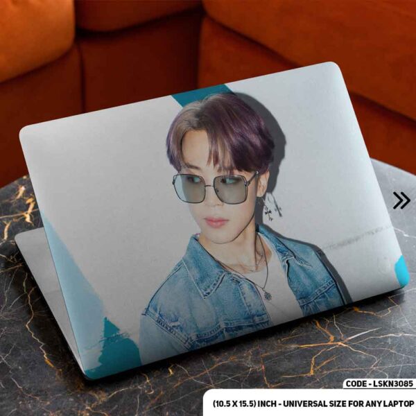 BTS Member Matte Finished Removable Waterproof Laptop Sticker & Laptop Skin (Including FREE Accessories) - LSKN3085 - DDecorator