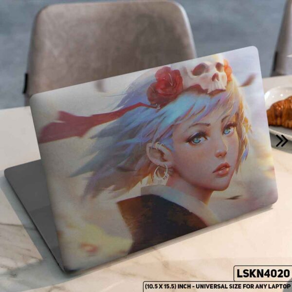 Fantacy Art Digital Illustration Matte Finished Removable Waterproof Laptop Sticker & Laptop Skin (Including FREE Accessories) - LSKN4020 - DDecorator
