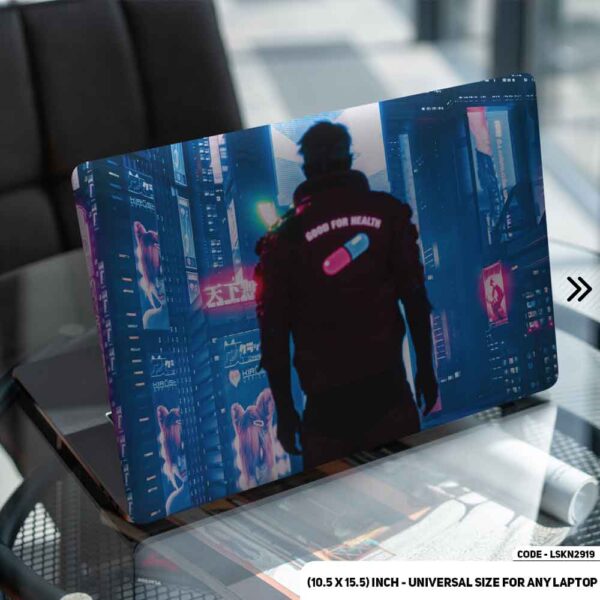 Digital Fantacy Art Illustration Matte Finished Removable Waterproof Laptop Sticker & Laptop Skin (Including FREE Accessories) - LSKN2919 - DDecorator