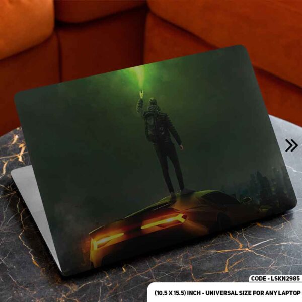Digital Fantacy Cartoon Art Illustration Matte Finished Removable Waterproof Laptop Sticker & Laptop Skin (Including FREE Accessories) - LSKN2985 - DDecorator
