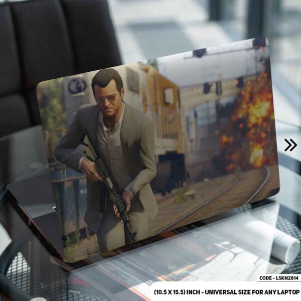 Digital Fantacy Gamnig Illustration Matte Finished Removable Waterproof Laptop Sticker & Laptop Skin (Including FREE Accessories) - LSKN2814 - DDecorator