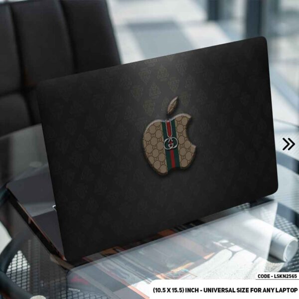 Luxury Brand Iconic Pattern Matte Finished Removable Waterproof Laptop Sticker & Laptop Skin (Including FREE Accessories) - LSKN2565 - DDecorator