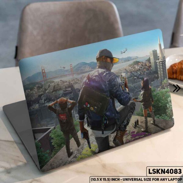 Digital Digital Art Illustration Matte Finished Removable Waterproof Laptop Sticker & Laptop Skin (Including FREE Accessories) - LSKN4083 - DDecorator