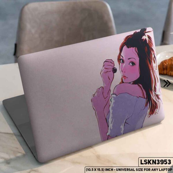 Fantacy Art Digital Illustration Matte Finished Removable Waterproof Laptop Sticker & Laptop Skin (Including FREE Accessories) - LSKN3953 - DDecorator