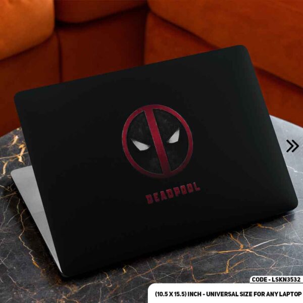 Digital Character Illustration Matte Finished Removable Waterproof Laptop Sticker & Laptop Skin (Including FREE Accessories) - LSKN3532 - DDecorator
