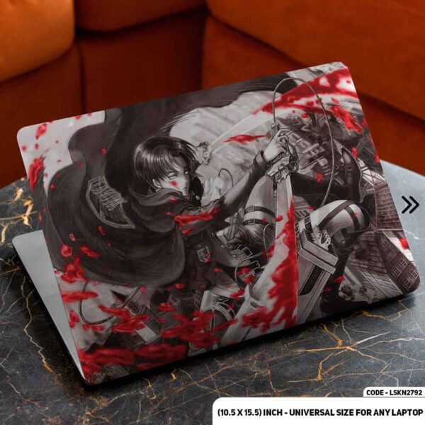 Digital Fantacy Anime Illustration Matte Finished Removable Waterproof Laptop Sticker & Laptop Skin (Including FREE Accessories) - LSKN2792 - DDecorator