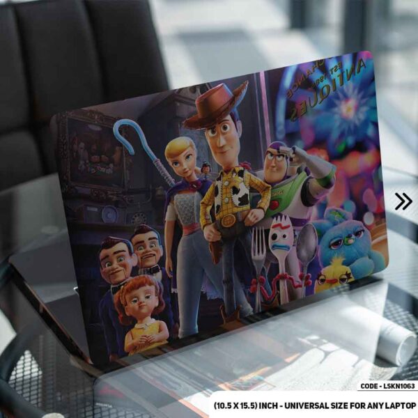 Toy Story Matte Finished Removable Waterproof Laptop Sticker & Laptop Skin (Including FREE Accessories) - LSKN1063 - DDecorator