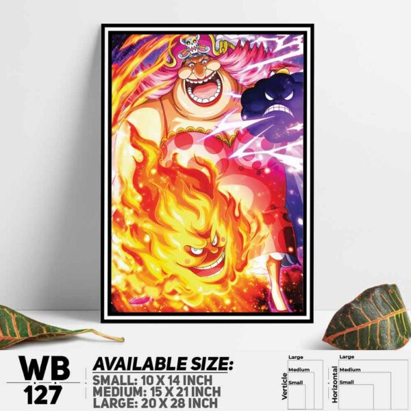 DDecorator One Piece Anime Manga series Wall Decoration And Home Decoration PVC Wall Board And Wall Canvas - WB127