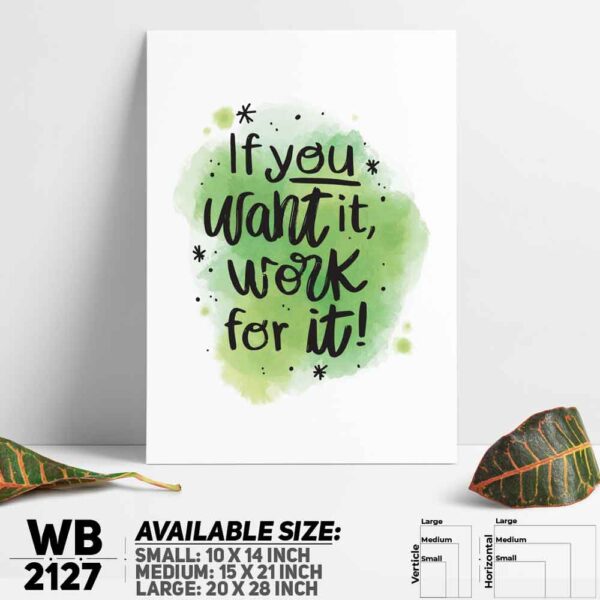 DDecorator Work - Motivational Wall Decoration And Home Decoration PVC Wall Board And Wall Canvas - WB2127